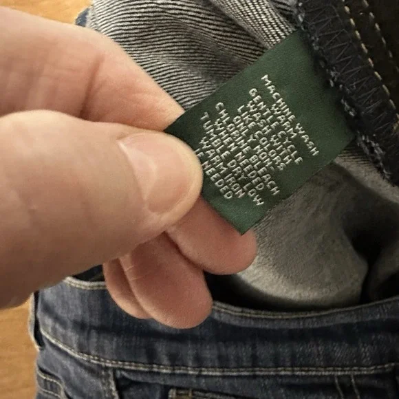 LRL Lauren Ralph Lauren Modern Skinny 18W Women's Denim Jeans - Picture 5 of 8